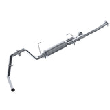 3in. Cat-Back. Single Side Exit. Aluminized Steel.