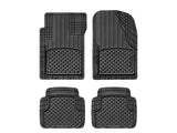 Universal All Vehicle Mat; Black; Front and Rear;