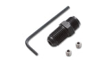 Oil Restrictor Fitting Kit; Size: -4AN x 7/16-24, with 2 additional S.S. Jets