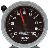 AutoMeter3-3/4in Autogage Tach - 10K RPM w/Shift Light