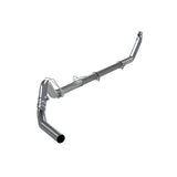 4in. Turbo Back. Single Side Exit. No Muffler. Aluminized Steel.