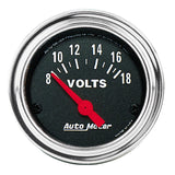 AutoMeter8-18V Voltmeter Gauge