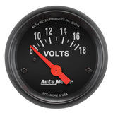 AutoMeter2-1/16 Voltmeter- 8-18volts