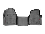 FloorLiner™ DigitalFit®; Black; Front; Over The Hump;