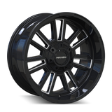 MayhemMAYHEM APOLLO 8115 GLOSS BLACK MILLED 20-9 8-165.1 0MM 125.2MM