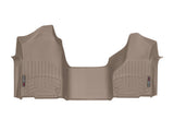 FloorLiner™ DigitalFit®; Tan; Front; Front Row Bench Seating;