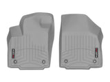 FloorLiner™ DigitalFit®; Gray; Front; w/o 4x4 Floor Shifter;