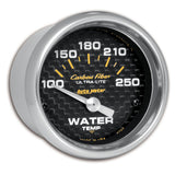 AutoMeterC/F 2-1/16in Water Temp. Gauge 100-250