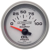 AutoMeter2-1/16in U/L II Oil Pressure Gauge 0-100psi