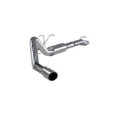 4in. Resonator-Back. Single Side Exit. T409 Stainless Steel.