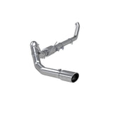 4in. Turbo Back. Single Side Exit. T409 Stainless Steel.