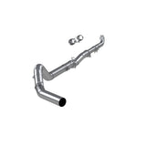 5in. Cat-Back. Single Side Exit. No Muffler. T409 Stainless Steel.