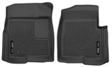 Husky LinersFord X-Act Contour Floor Liners Front Black