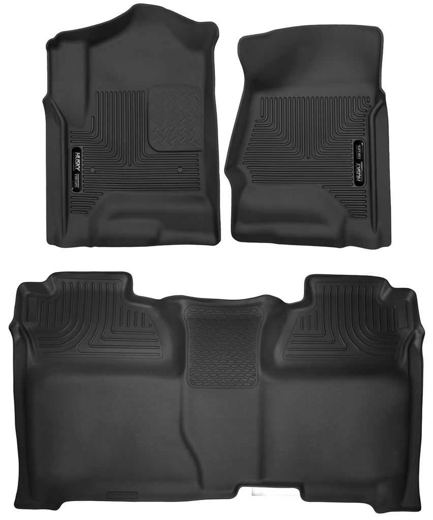 Husky Liners X-act Contour - Front & 2nd Seat Floor Liners 53908