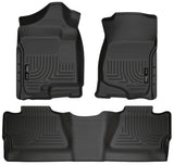 Husky Liners09- GM Crew Cab P/U Front/2nd Seat Liner