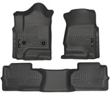 Husky Liners15-   GM 2500HD Dbl Cab Floor Liners Black