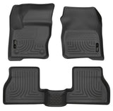 Husky Liners12-  Ford Focus Front/ 2nd Floor Liners Black