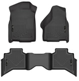 Husky Liners09- Ram 1500 Quad Cab Front/2nd Seat Liners