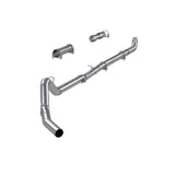 4in. Cat-Back. Single Side Exit. No Muffler. T409 Stainless Steel.