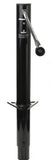 Husky TowingMan Side Wind Jack 2K Cap Bolt-On Or Weld-On Mnt Painted Black