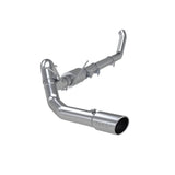 4in. Turbo Back. Single Side Exit. Aluminized Steel.