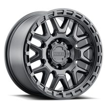 Load image into Gallery viewer, Aluminum Wheels 17x8.5 Krank 953B Satin Black 0 Offset 5 on 127 Bolt Pattern 78.1 Bore Raceline