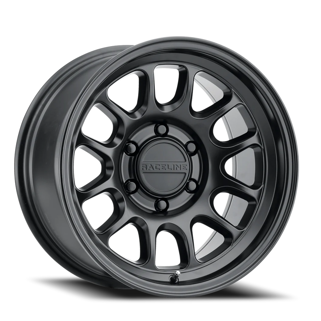 Aluminum Wheels 17x9 Rogue 958B Satin Black -12 Offset 5 on 127 Bolt Pattern 78.1 Bore Raceline