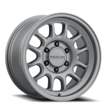 Load image into Gallery viewer, Aluminum Wheels 17x9 Rogue 958T Titanium Gray -12 Offset 5 on 127 Bolt Pattern 78.1 Bore Raceline