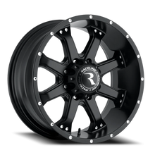 Load image into Gallery viewer, Aluminum Wheels 17x9 Assault 991B Satin Black 0 Offset 6 on 139.7 Bolt Pattern 106.1 Bore Raceline