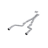 3in. Cat-Back. Dual Rear Exit. Street Version. Aluminized Steel. Dual Tips.