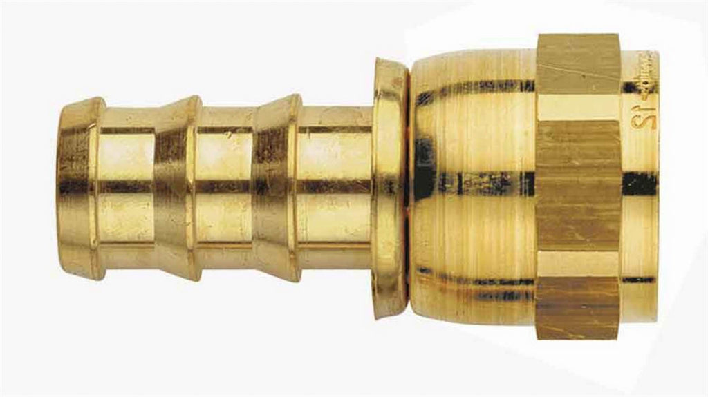 Aeroquip#6 Brass 37d Swivel