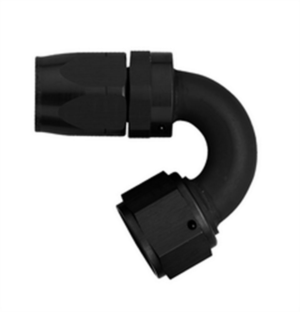 Aeroquip#12 150 Deg Hose End Black