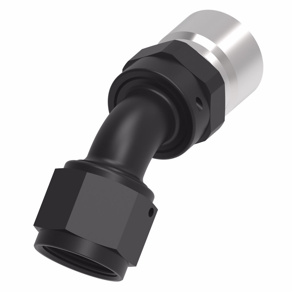 Aeroquip6an StreetLite Crimp Fitting 45-Degree