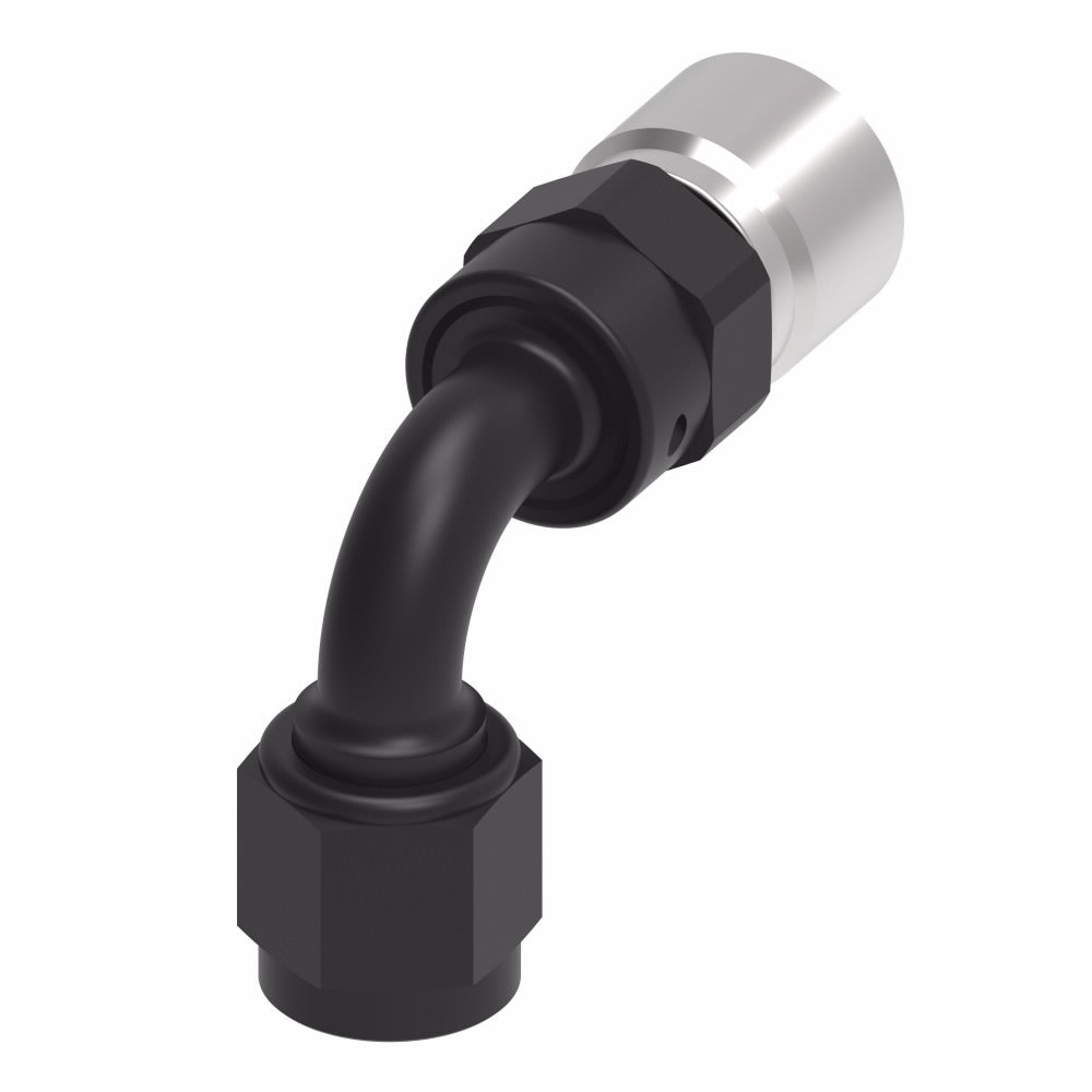 Aeroquip6an StreetLite Crimp Fitting 90-Degree