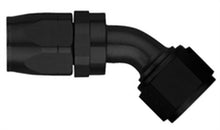 Load image into Gallery viewer, Aeroquip#6 45 Deg Hose End Black