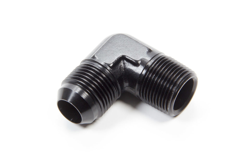 Aeroquip90 Deg Alum #12 Flare 3/4in Black