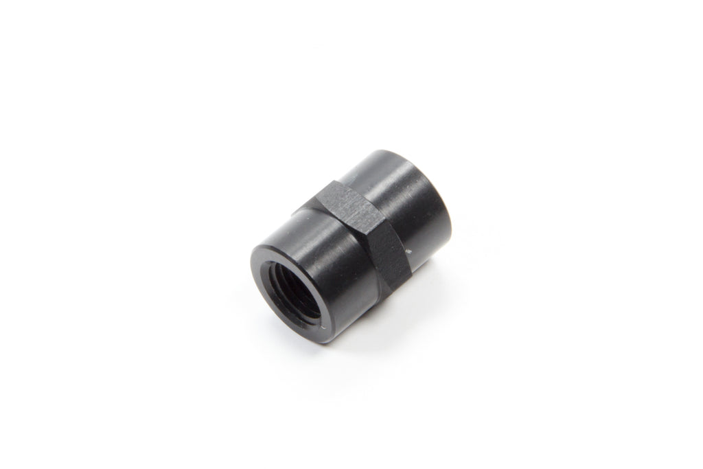 Aeroquip1/4in Alum Pipe Coupler Black