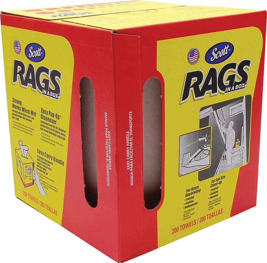 Allstar PerformanceScott Rags in Box 200ct