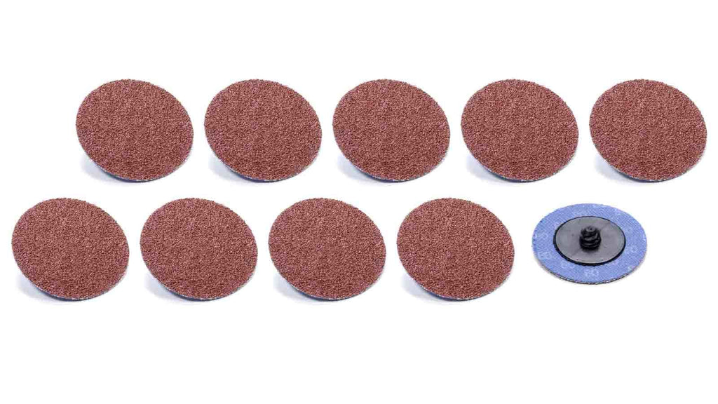 Allstar PerformanceTwist Lock Sanding Disc 2in 80 Grit 10pk