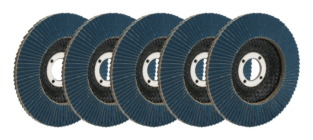 Allstar PerformanceFlap Discs 60 Grit 4-1/2in with 7/8in Arbor