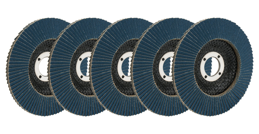 Allstar PerformanceFlap Discs 80 Grit 4-1/2in with 7/8in Arbor