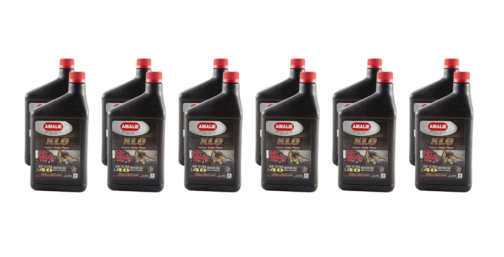 AmalieXLO Heavy Duty Fleet 40w Oil Case 12 x 1 Quart