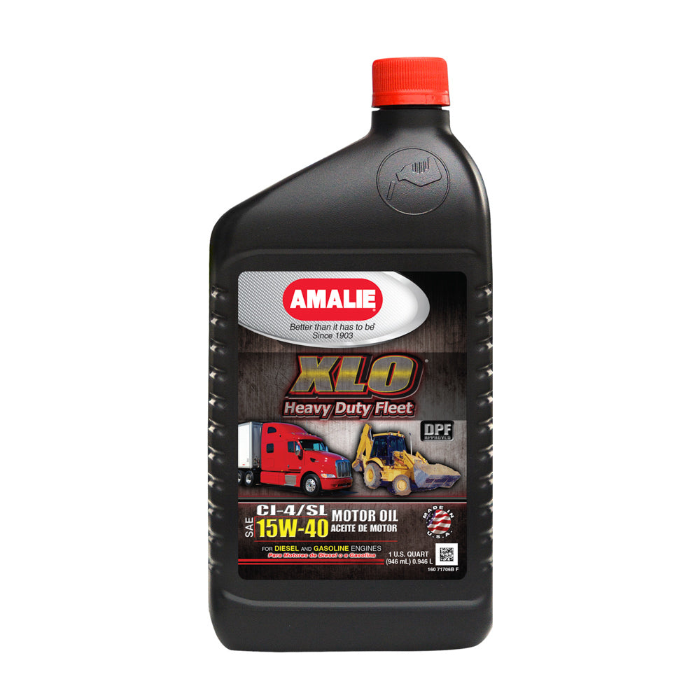 AmalieXLO Heavy Duty Fleet Eng ine Oil 15w40 Case 1 Qt.