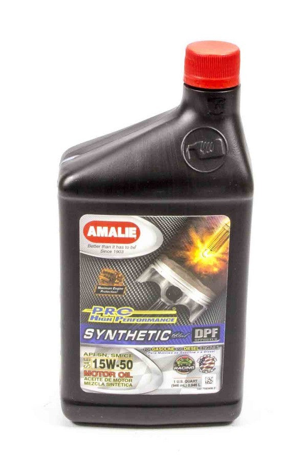 AmaliePRO HP Syn Blend 15w50 Oil 1Qt