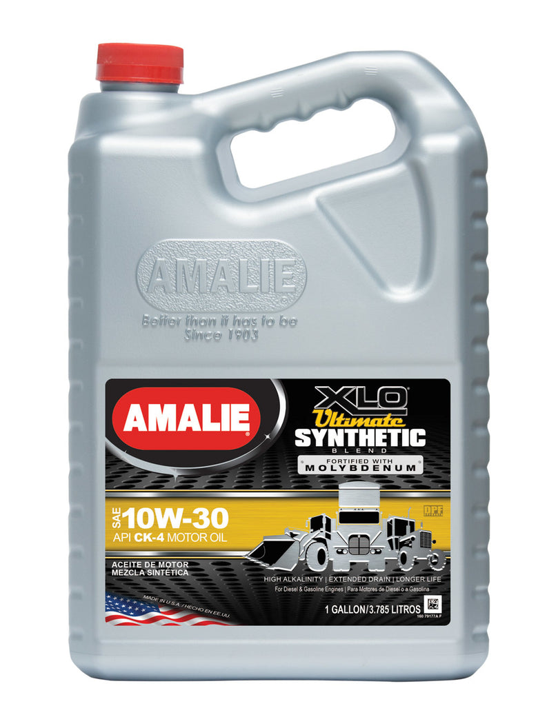 AmalieXLO Ultimate Synthetic Blend 10w30 Case 1 Gal