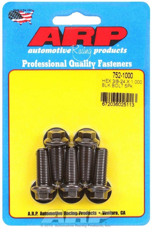 Auto Racing ProductsBolt Kit - 6pt. (5) 3/8-24 x 1.000