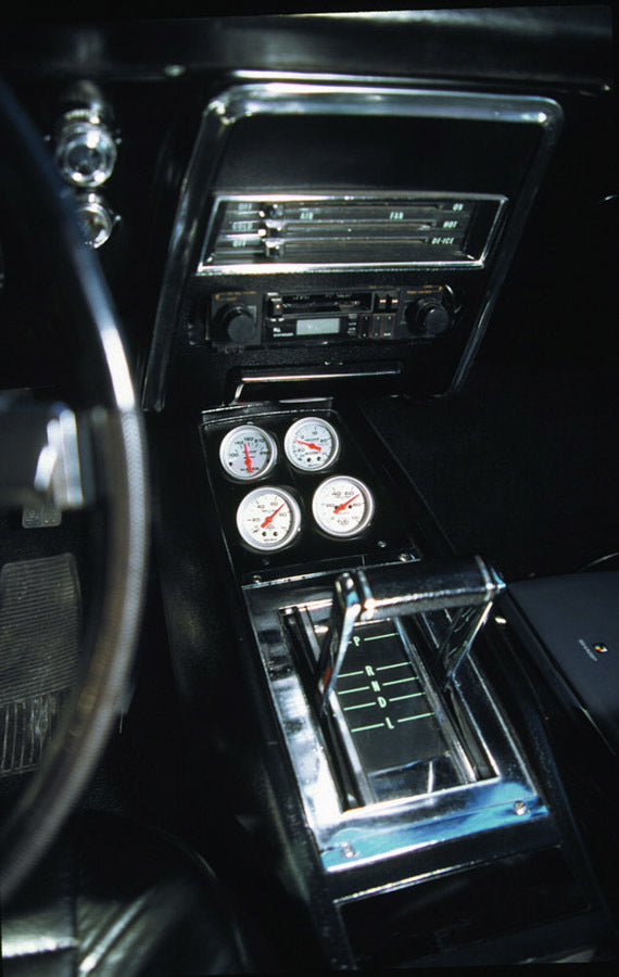 AutoMeter2-1/16 4 Gauge Console Pod - 68-69 Camaro