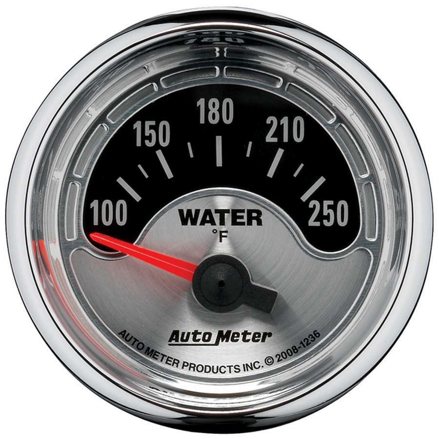 AutoMeter2-1/16 A/M Water Temp Gauge 100-250