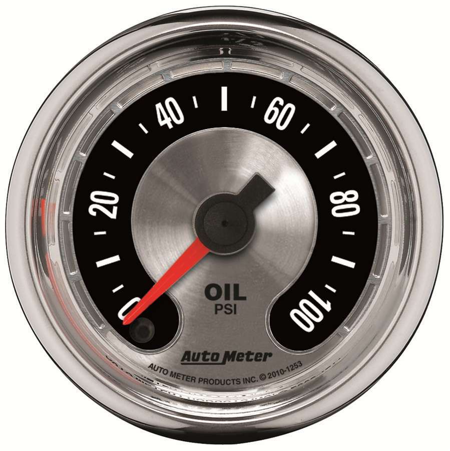 AutoMeter2-1/16 A/M Oil Pressure Gauge 0-100psi