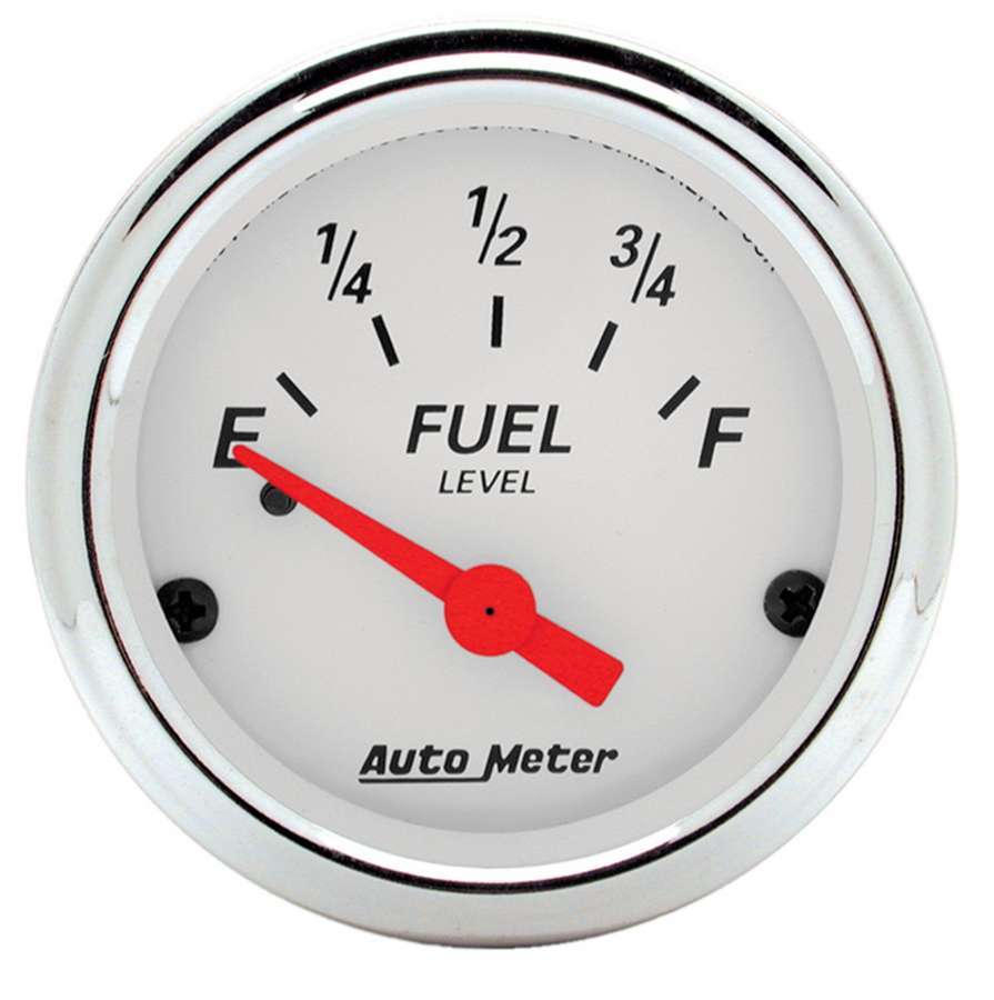 AutoMeter2-1/16in A/W Fuel Level Gauge - GM 0-90 Ohms